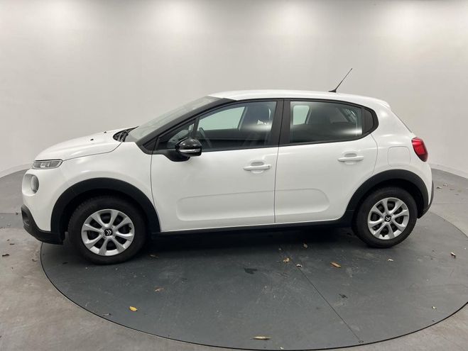 Citroen C3 SOCIETE BLUEHDI 75 S&S FEEL NAV Blanc de 2018