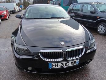  Voir détails -BMW Serie 6 Belle 630ci 2006 pack luxe etat reprise à Marly (57)
