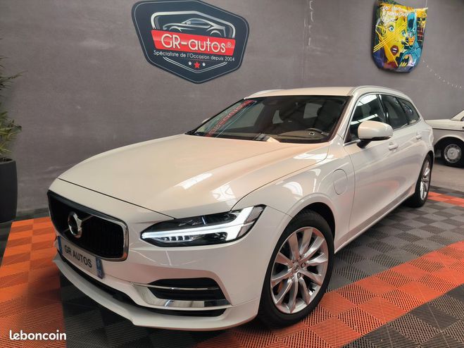 Volvo V90 T8 2.0L PLUG-IN HYBRID inscription Luxe  Blanc de 2018