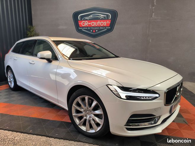 Volvo V90 T8 2.0L PLUG-IN HYBRID inscription Luxe  Blanc de 2018