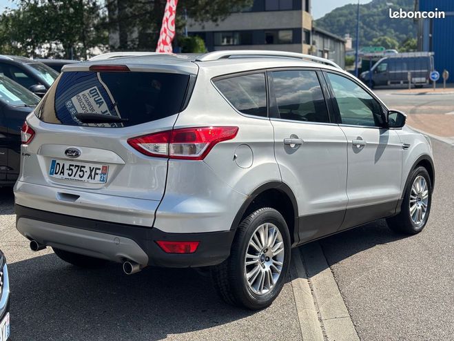 Ford Kuga II 2.0 TDCI 140 Titanium 1re Main Gris de 2013