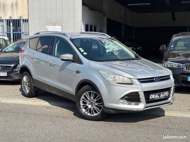 Ford Kuga II 2.0 TDCI 140 Titanium 1re Main Gris de 2013