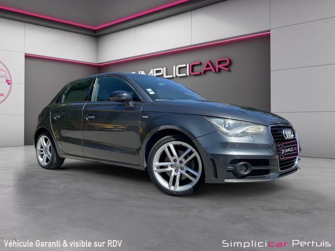 Audi A1 Sportback 1.6 TDI 105 S line // TOIT PAN Gris de 2015