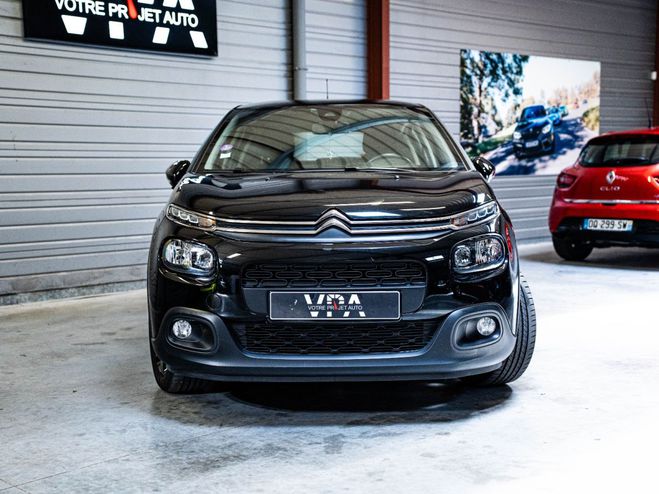 Citroen C3  1.2 83ch  Finition Shine  Aide au st Noir de 2018