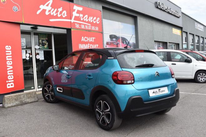 Citroen C3 1.2 PURETECH 83CH S&S SHINE BLEU de 2022
