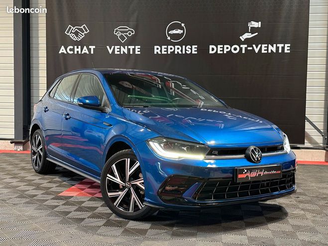 Volkswagen Polo 1.0 TSI 110cv DSG7 R-Line Bleu de 2022