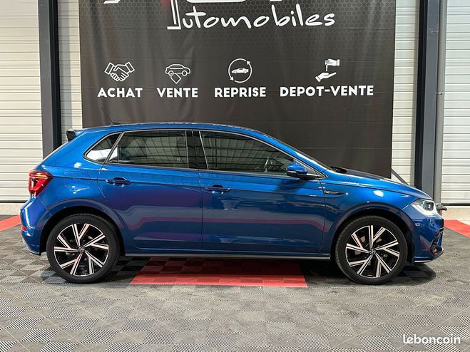Volkswagen Polo 1.0 TSI 110cv DSG7 R-Line Bleu de 2022