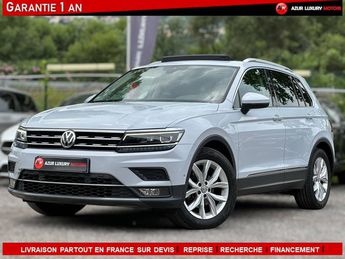  Voir détails -Volkswagen Tiguan II 2.0 TDI 150ch Carat DSG7 T.O à Nice (06)