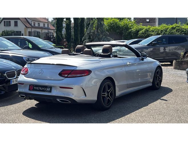 Mercedes Classe C Cabriolet 220 d - BVA 9G-Tronic - AMG Li GRIS CLAIR de 2018