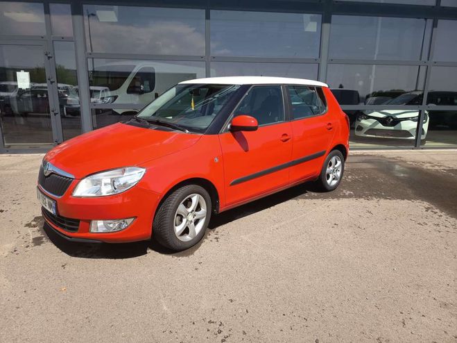 Skoda Fabia 1.4 TDI 80 FAP GreenLine Rouge de 2010