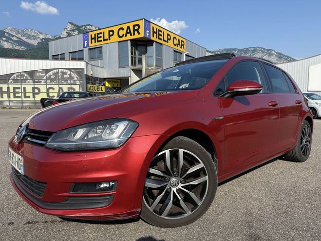 Volkswagen Golf VII 2.0 TDI 150CH BLUEMOTION TECHNOLOGY  Rouge de 2015