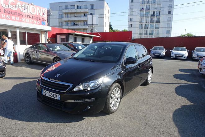 Peugeot 308 1.6 BLUEHDI 100CH STYLE S&S 5P Noir de 2016