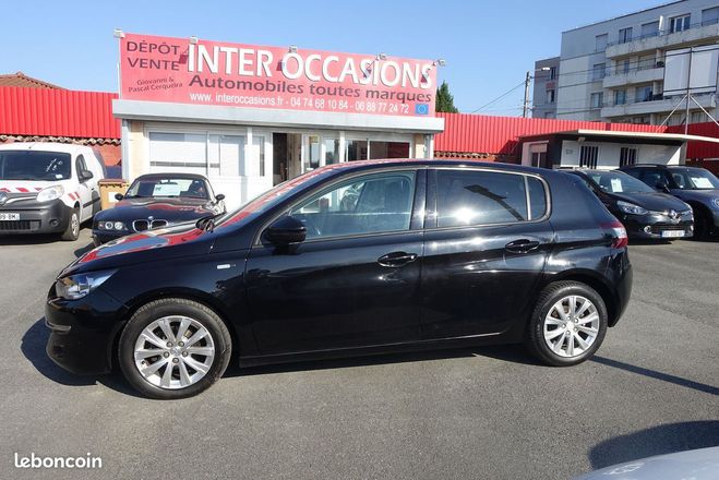 Peugeot 308 1.6 BLUEHDI 100CH STYLE S&S 5P Noir de 2016