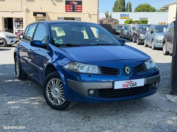  Voir détails -Renault Megane II 1.6 16V 110 CARMINAT Garantie 6 mois à Saint-Soupplets (77)
