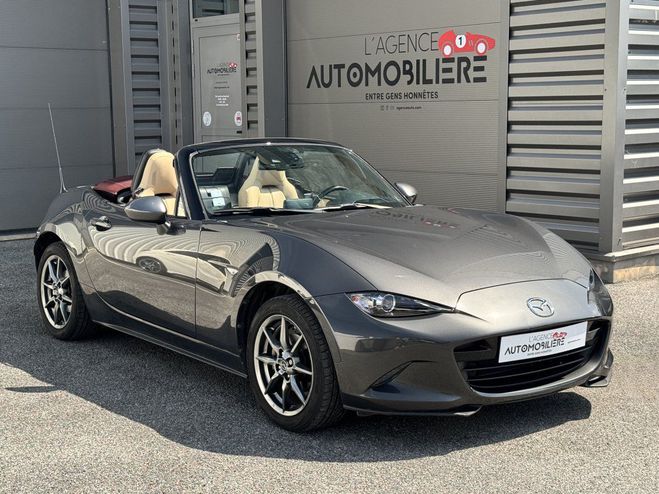 Mazda MX5 5 ST 1.5L SKYACTIV-G 131 ch  Cherry Top Gris de 2018