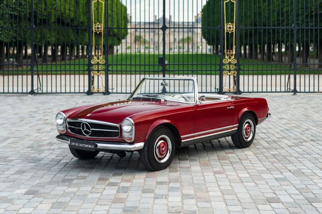 Mercedes 230 SL Pagode Automatic *Original condition* Rouge Moyen Verni de 1966
