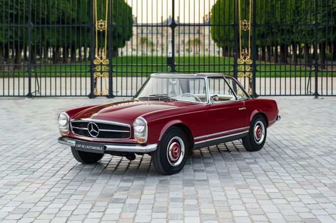 Mercedes 230 SL Pagode Automatic *Original condition* Rouge Moyen Verni de 1966