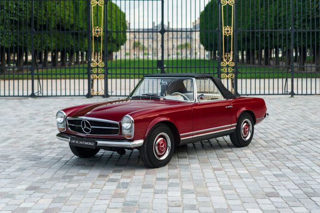 Mercedes 230 SL Pagode Automatic *Original condition* Rouge Moyen Verni de 1966