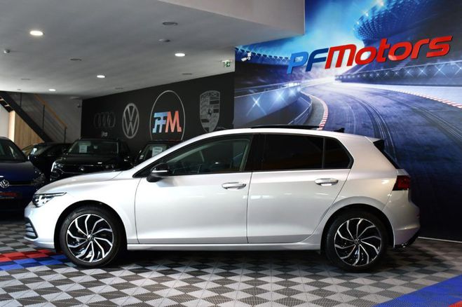 Volkswagen Golf 8 Life 1.5 TSI 150 BVM6 Car Play TO Lane Gris de 2020