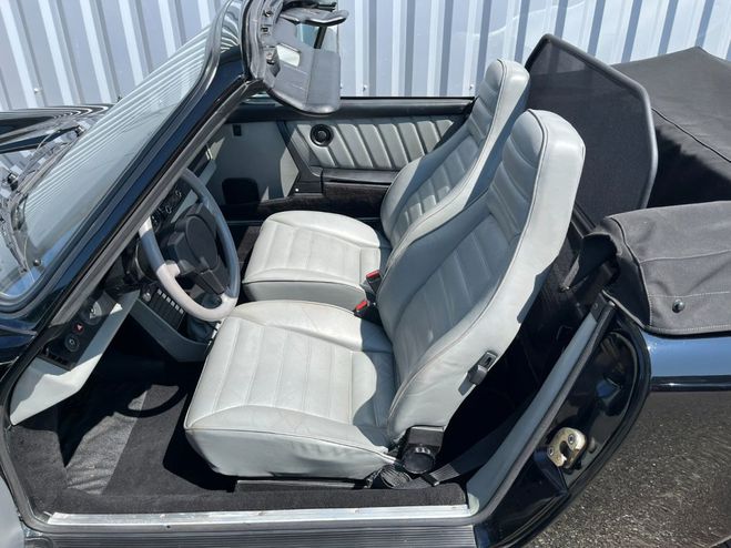 Porsche 911 3,2 Carrera Cabriolet Noir de 1984