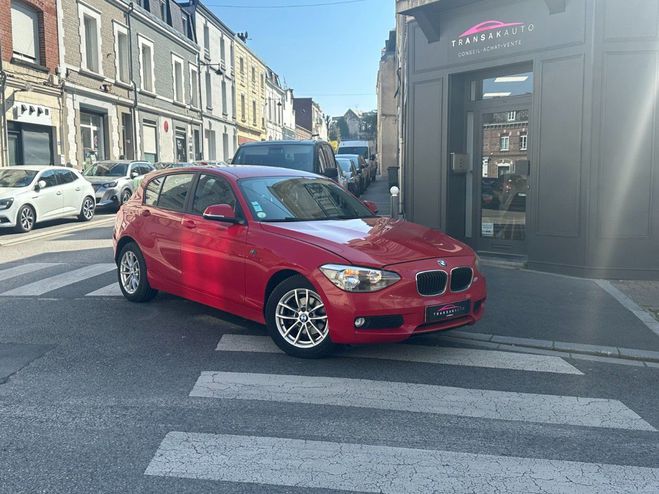 BMW Serie 1 F20 114d 95 ch 112g Business/Start Editi Rouge de 2014