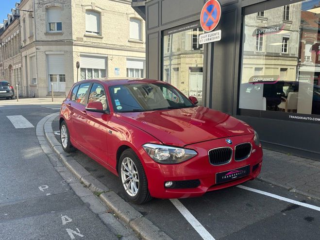 BMW Serie 1 F20 114d 95 ch 112g Business/Start Editi Rouge de 2014