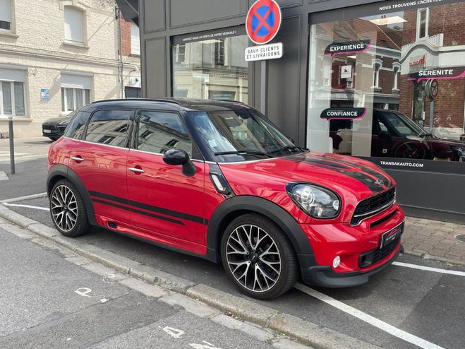 Mini Countryman R60 D 143 ch Cooper S Pack JCW Intrieur Rouge de 2015