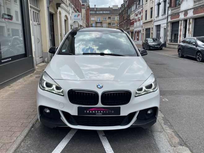 BMW Serie 2 Gran Tourer F46 220d 190 ch M Sport A /  Blanc de 2016