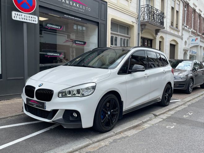 BMW Serie 2 Gran Tourer F46 220d 190 ch M Sport A /  Blanc de 2016