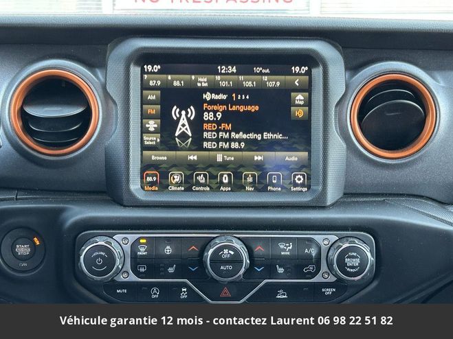 Jeep Gladiator mojave 4x4 tout compris hors homologatio Noir de 2023