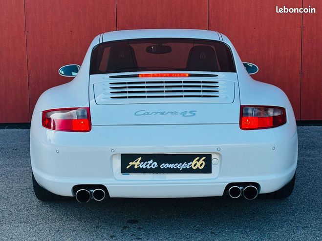 Porsche 911 type 997 Phase 1 Carrera 4S 3.8 355ch Ec Blanc de 2007