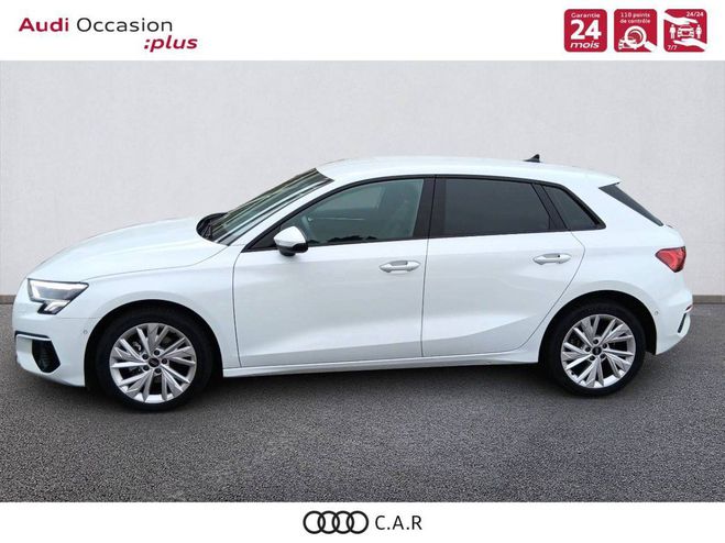 Audi A3 Sportback 35 TFSI Mild Hybrid 150 S tron Blanc de 2022