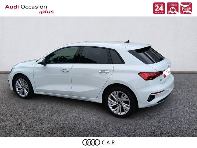 Audi A3 Sportback 35 TFSI Mild Hybrid 150 S tron Blanc de 2022