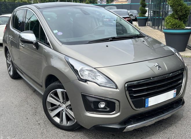 Peugeot 3008 PHASE 2 ALLURE 1.2 130 Cv ECRAN GPS CAME Beige de 2015