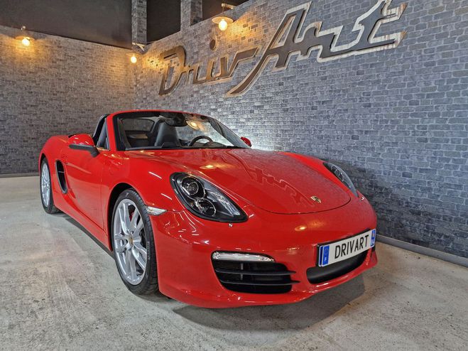 Porsche Boxster (981) S 315 PDK Rouge indien / 1er main rouge indien de 2013