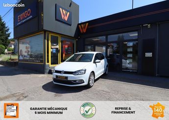  Voir détails -Volkswagen Polo 1.4 TDI 90 CH CARAT   CARPLAY CAMERA SIE à Bourgoin-Jallieu (38)