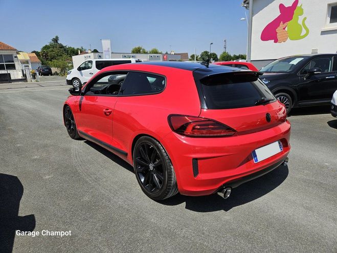 Volkswagen Scirocco 2.0 TSI 180CH BLUEMOTION TECHNOLOGY BLAC Rouge de 2016
