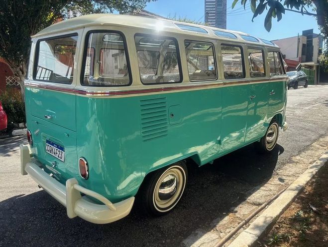 Volkswagen Combi T1 Replica Samba 23 Fentres Vert de 1973