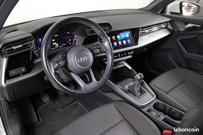 Audi A3 Sportback 30 TFSI 110CH BUSINESS LINE Blanc de 2020