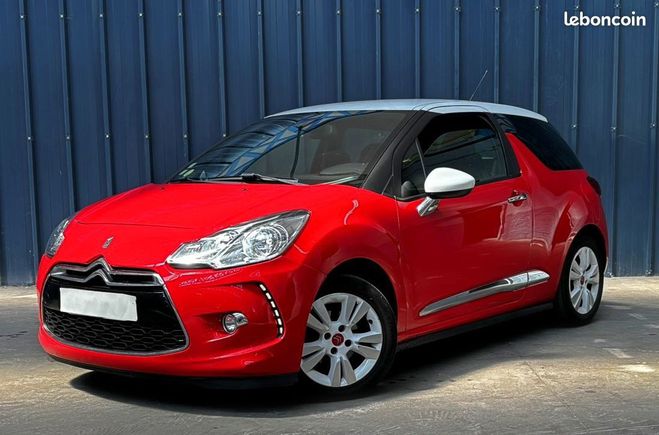 Citroen DS3 so chic 1.6 hdi 90ch garantie 12 mois ra Rouge de 2013