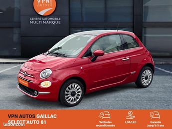  Voir détails -Fiat 500 1.2 69 ch Lounge à Gaillac (81)