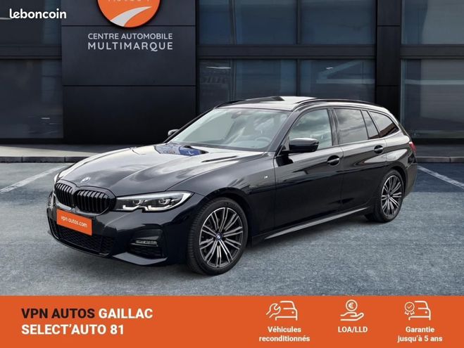 BMW Serie 3 Touring 320d 190 ch BVA8 M Sport (garant Noir de 2019
