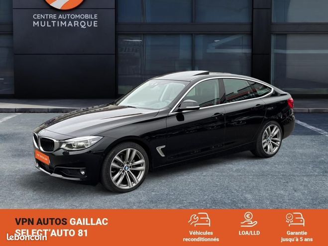 BMW Serie 3 Gran Turismo 320d xDrive 190 ch BVA8 Bus Noir de 2018