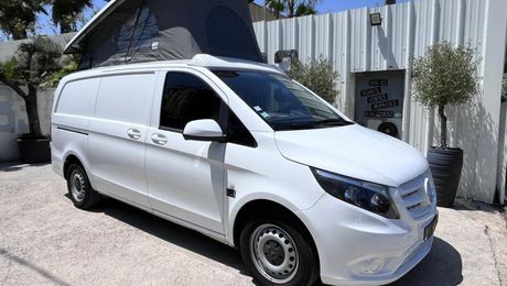 Mercedes Vito Compact 2.1t 116 CDI bva7 am�nag� campin 2020 d'occasion a  Le Muy (83)