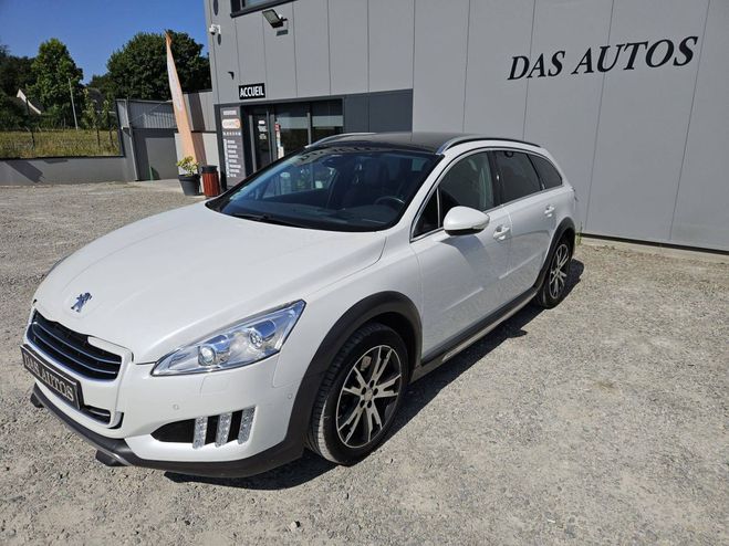 Peugeot 508 SW HYbrid4 RXH 2.0 HDI 163cv + 37cv lec BLANC de 2012