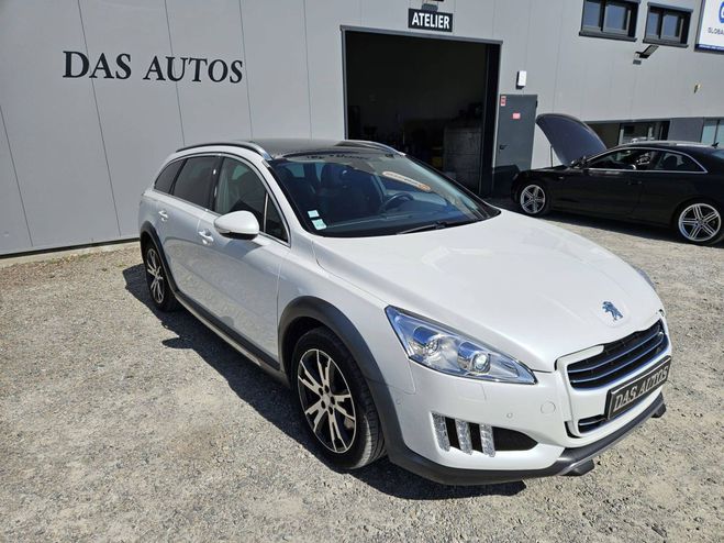 Peugeot 508 SW HYbrid4 RXH 2.0 HDI 163cv + 37cv lec BLANC de 2012