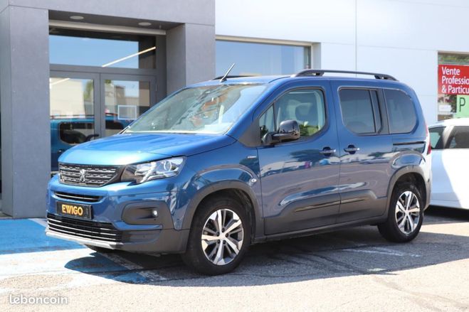 Peugeot Rifter COMBI 1.5 BLUEHDI 130 L1 GT LINE EAT BVA Bleu de 2020