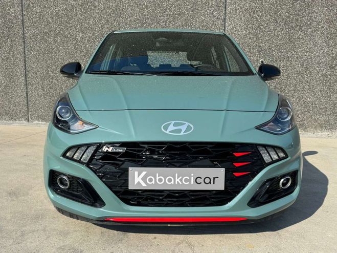 Hyundai I10 1.0 T-GDi N-Line--CARPLAY--USB--GARANTIE Vert Mtallis de 