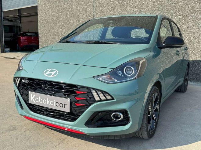 Hyundai I10 1.0 T-GDi N-Line--CARPLAY--USB--GARANTIE Vert Mtallis de 