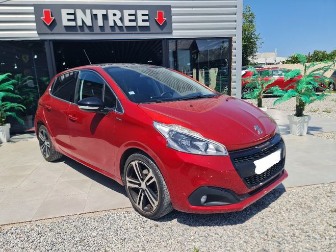 Peugeot 208 1.2L 110 CV SetS BVM6 PACK GT Line * 93  Rouge de 2018